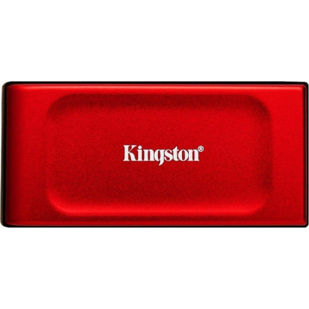 Disco Externo SSD Kingston XS1000 1TB/ USB 3.2/ Rojo