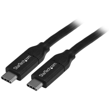 Cable usb tipo c startech 4m -  macho - macho -  negro