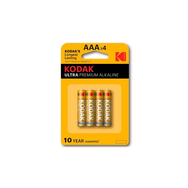 Blister pilas kodak alcalina ultra aaa lr3 -  blister 4 pilas