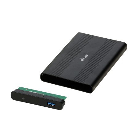 Caja para disco duro 2.5 pulgadas i - tec sata i - ii - iii hdd y ssd con interfaz usb 3.0