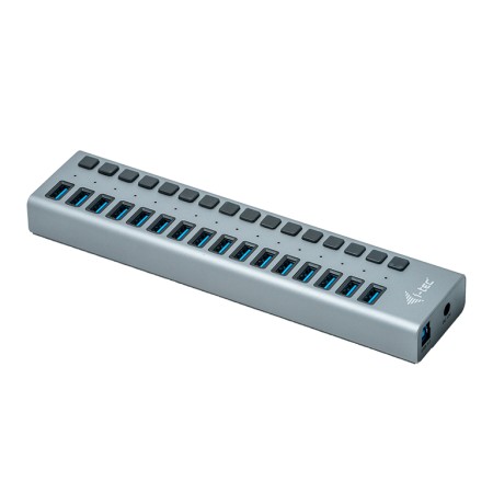 Hub i - tec usb 3.0 de carga con 16 puertos usb 3.0 y adaptador de alimentacion 90w