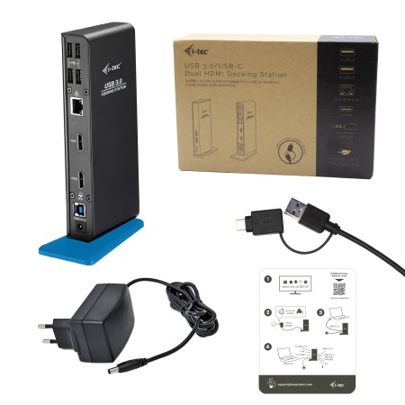 Docking station universal i - tec usb 3.0 - usb - c 2x hdmi