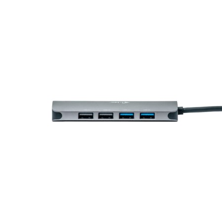 Nano docking station i - tec usb - c metal nano 2x display docking station + power delivery 100 w