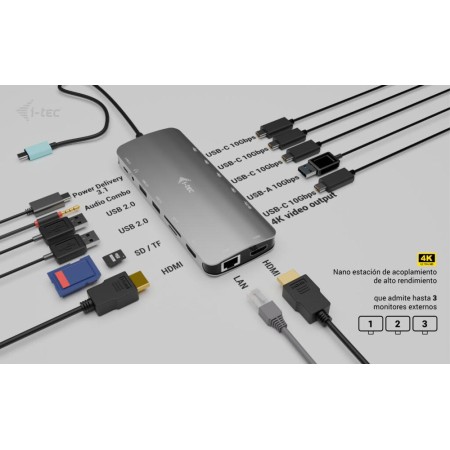 Docking station i - tec 13 en 1