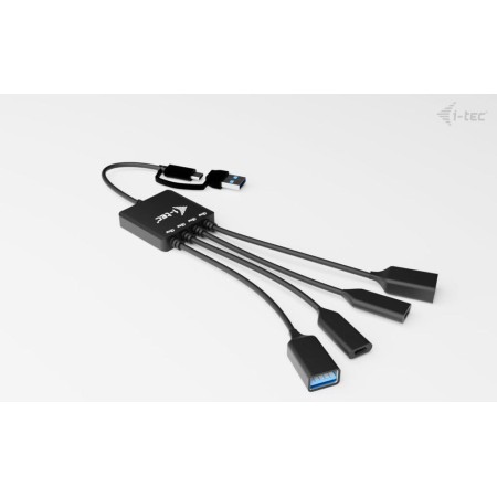 Hub i - tec usb tipo c - usb tipo a 4 en 1