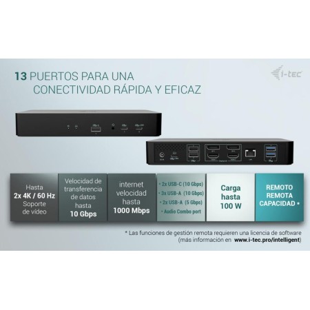 Docking station i - tec 13 en 1