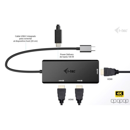 Docking station i - tec usb tipo c 4 en 1