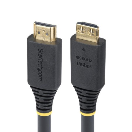 Cable hdmi 4k con agarre startech 7m -  macho - macho -  negro