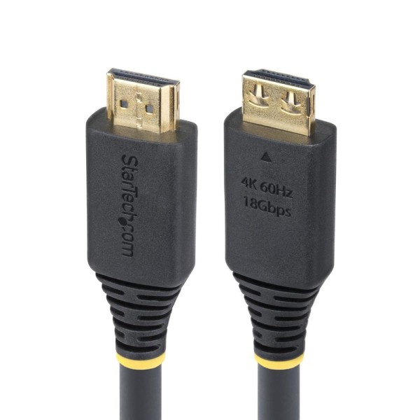 Cable hdmi 4k con agarre startech 7m -  macho - macho -  negro