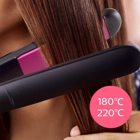 Plancha para el Pelo Philips StraightCare Essential BHS375 ThermoProtect/ Negra