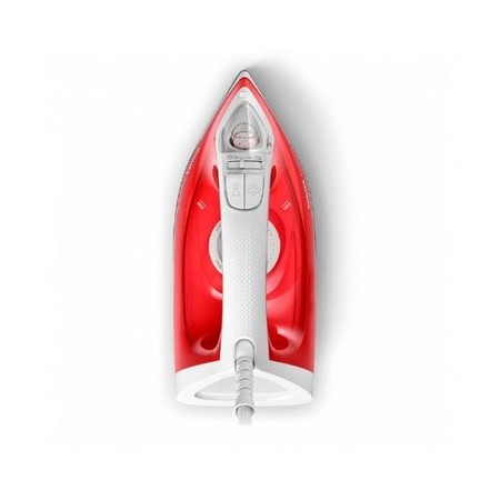 Plancha de vapor philips easyspeed rojo - blanco 2000w - vapor continuo - antiadherente - dep 220ml - antical