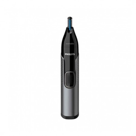 Cortapelos philips + naricero nt3650 - 16 negro 2peines - cuchilla lavable - ducha - recortador - pila aa
