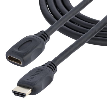 Cable hdmi 4k x 2k startech 2m -  macho - hembra -  negro