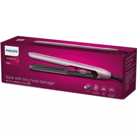 Plancha para el Pelo Philips Straightener 5000 BHS530/ Rosa