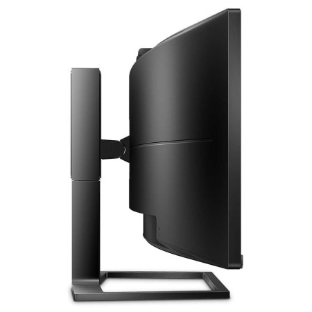 Monitor Profesional Ultrapanorámico Curvo Philips 499P9H 48.8″/ Dual QHD/ Webcam/ Multimedia/ Regulable en altura/ Negro