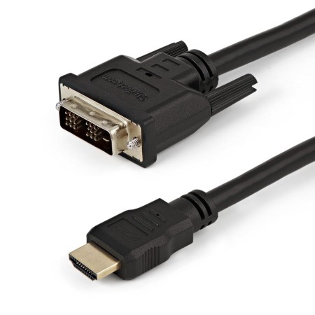 Cable hdmi a dvi - d startech 1.5m -  macho - macho -  negro
