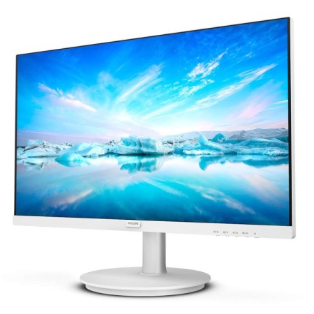 Monitor Philips 241V8AW 23.8″/ Full HD/ Multimedia/ Blanco