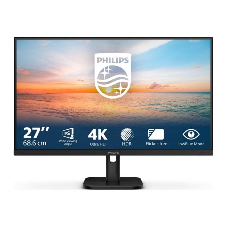 Monitor Profesional Philips 27E1N1800A 27″/ 4K/ Multimedia/ Negro
