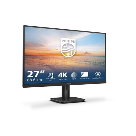 Monitor Profesional Philips 27E1N1800A 27″/ 4K/ Multimedia/ Negro