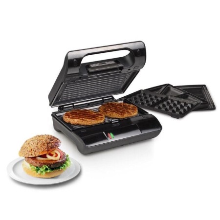 Grill Eléctrico Princess Panini Grill 117002/ 700W/ Tamaño 230*130mm
