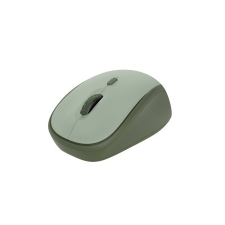 Ratón Mini Inalámbrico Trust Yvi+ Silent/ Hasta 1600 DPI/ Verde