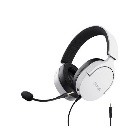 Auriculares Gaming con Micrófono Trust Gaming GXT 489 Fayzo/ Jack 3.5/ Blancos