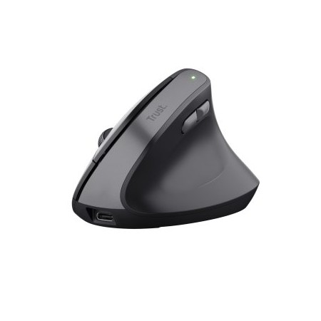 Ratón Vertical Inalámbrico Trust TM-270/ Batería recargable/ Hasta 2400 DPI