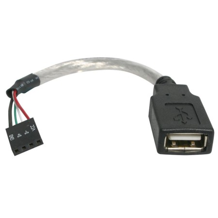 Cable usb tipo a a idc4 startech 0.15m -  hembra - hembra