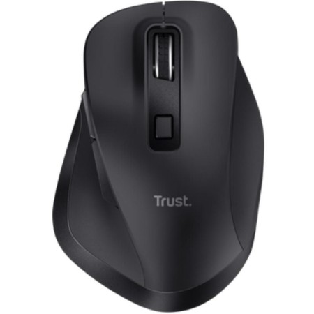 Ratón Ergonómico Inalámbrico Trust Fyda Multidispositivo/ Batería recargable/ Hasta 2400 DPI