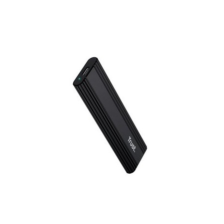 Caja Externa para Disco SSD M.2 Trust 25806/ USB 3.2 Gen2/ Sin tornillos