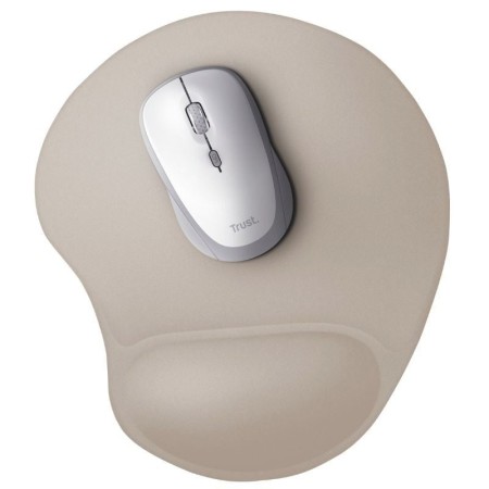 Alfombrilla Ergonómica Trust BigFoot Pad/ 16 x 205 x 236mm/ Beige