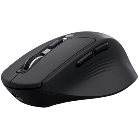 Ratón Inalámbrico Trust Niven Confort 26021/ Batería recargable/ Hasta 3200 DPI/ Negro