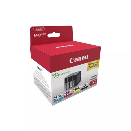 Cartucho de Tinta Original Canon PGI-2500 XL Multipack Alta Capacidad/ Cian/ Magenta/ Amarillo/ Negro