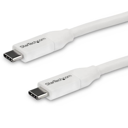 Cable usb tipo c startech 4m -  macho - macho -  blanco