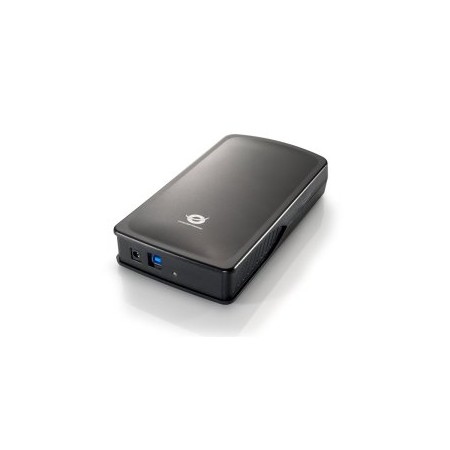 Caja externa conceptronic hdd 3.5 pulgadas sata usb 3.0 negro