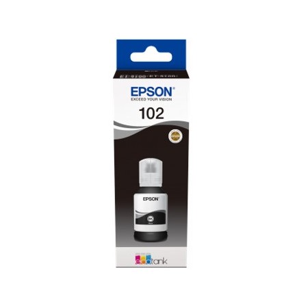 Epson Botella Tinta Ecotank 102 Negro