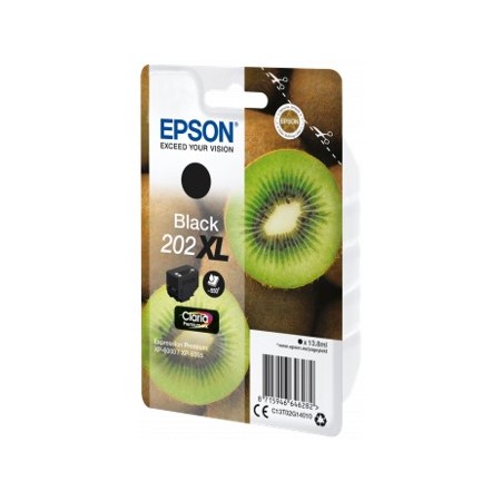 Cartucho tinta epson c13t02g14010 singlepack negro 202xl claria premium ink xp - 6000 - xp - 6005 kiwi