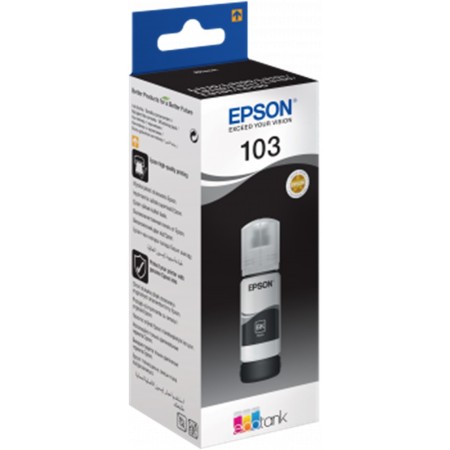 Cartucho ecotank epson 103 negro ink botella para l3110 - l3150 - l3111 - l3151