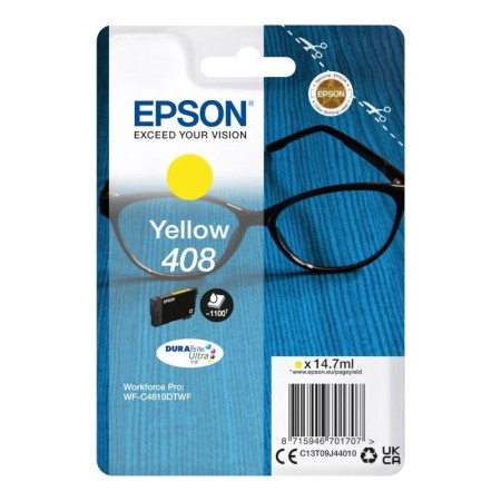 Cartucho tinta epson 408 amarillo durabrite ultra ink