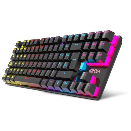 Teclado Gaming Mecánico Krom Kasic TKL/ Negro