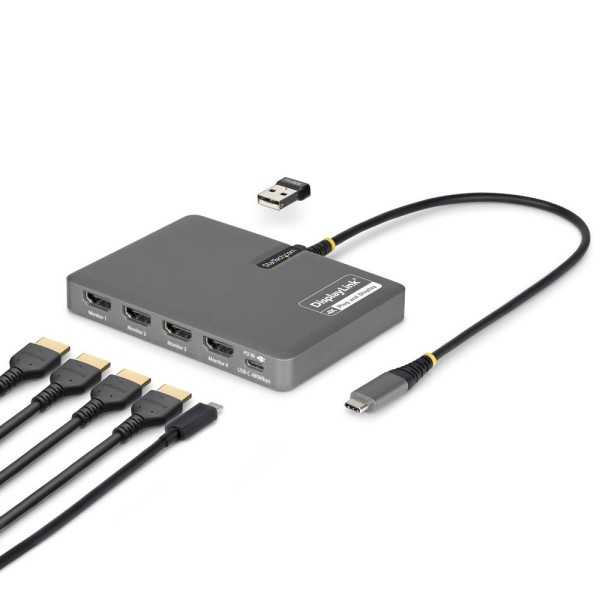 Docking station startech usb tipo c 6 en 1