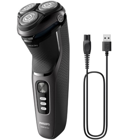 Afeitadora Philips Shaver Series 3000 S3343/13/ con Batería/ 4 Accesorios