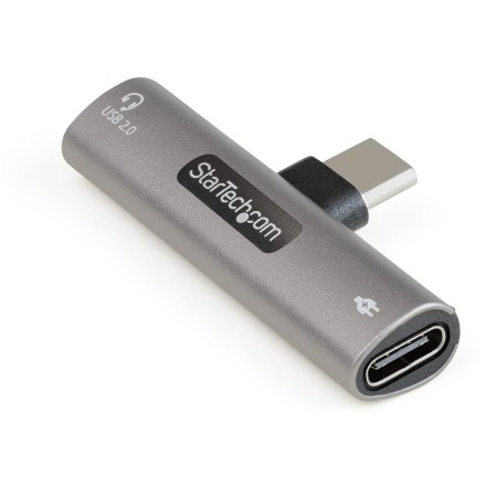 Adaptador audio y carga usb tipo c startech macho - hembra