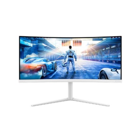 Monitor led gaming 34 pulgadas philips 34m2c5501a - 00 curvo - fast va - wqhd - dp - hdmi - 180hz - 0.5ms - vesa 100x100