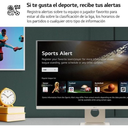 Smart Monitor LG MyView 32SR50F-W 31.5″/ Full HD/ Multimedia/ Smart TV/ Blanco