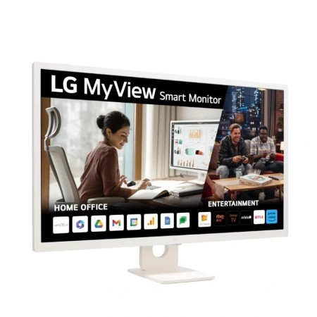 Smart Monitor LG MyView 32SR50F-W 31.5″/ Full HD/ Multimedia/ Smart TV/ Blanco