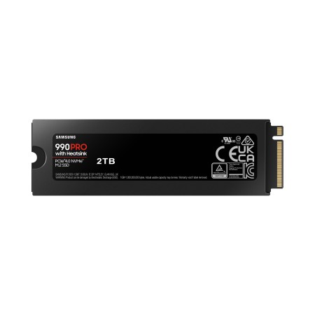 Disco SSD Samsung 990 PRO 2TB/ M.2 2280 PCIe Gen4/ con Disipador de Calor/ Compatible con PS5 y PC/ Full Capacity