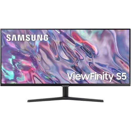 Monitor led 34 pulgadas samsung viewfinity s5 ls34c500gauxen va - uwqhd - dp - hdmi - 100hz - 5ms - vesa 100 x 100