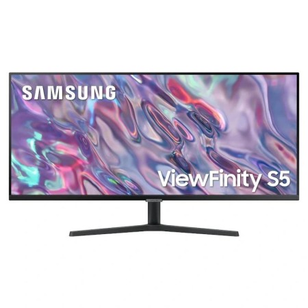 Monitor led 34 pulgadas samsung viewfinity s5 ls34c500gauxen va - uwqhd - dp - hdmi - 100hz - 5ms - vesa 100 x 100