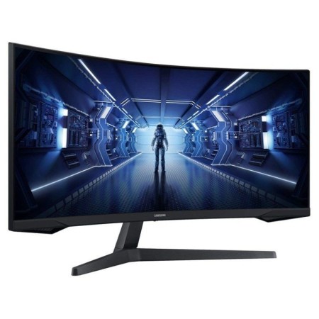 Monitor gaming led 34 pulgadas samsung odyssey g5 lc34g55twwpxen curvo - va - wqhd - dp - hdmi - 165hz - 1ms - vesa 75 x 75